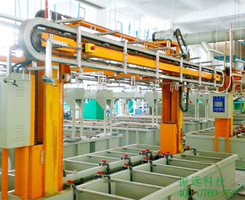 全自動環(huán)型電鍍前處理生產線